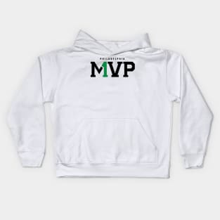 Philly Football MVP 1 Hurts (Kelly Green) Kids Hoodie